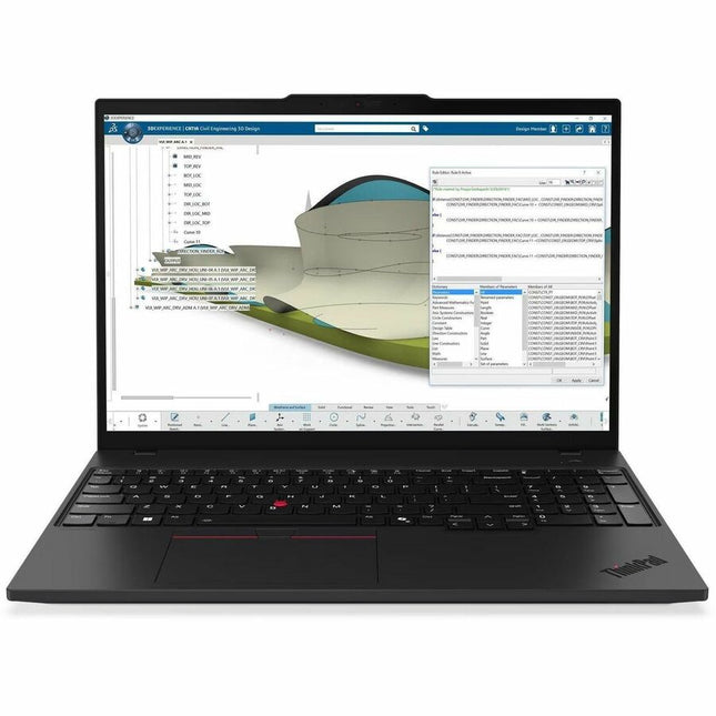 Main Image for Lenovo ThinkPad P16s Gen 4 21QV002YUS 16" Mobile Workstation - WUXGA - 60 Hz - Intel Core Ultra 5 2nd Gen 225H - 64 GB - 1 TB SSD - English Keyboard - Black