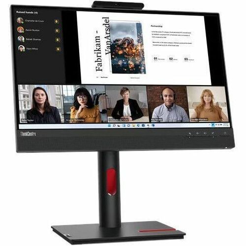 Main Image for Lenovo ThinkVision TIO22Gen5 22" Class Webcam Full HD LED Monitor - 16:9 - Black
