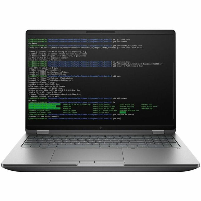 Main Image for HP ZBook Fury G1i 16" Mobile Workstation - Intel Core Ultra 9 2nd Gen 285HX - 64 GB - 1 TB SSD - Smart Card Reader