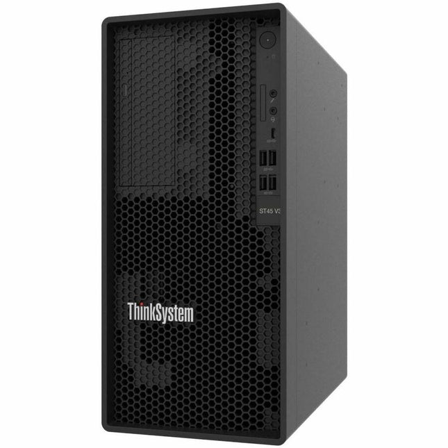 Main Image for Lenovo ThinkSystem ST45 V3 7DH5A01VNA Tower Server - 1 x AMD EPYC 4244P 3.80 GHz - 16 GB RAM - Serial ATA/600 Controller