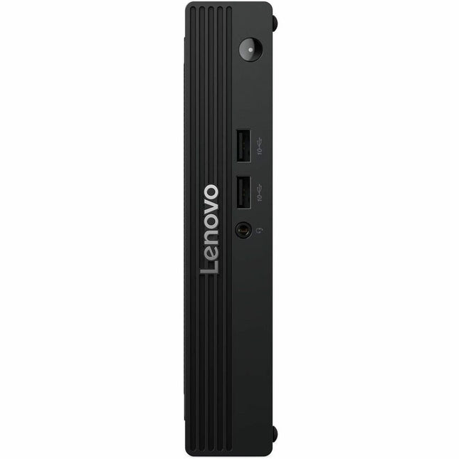 Main Image for Lenovo V100q 13GE001QUS Desktop Computer - Intel Core N-series i3-N305 - 16 GB - 256 GB PCI Express NVMe 4.0 x4 SSD - Tiny - Black