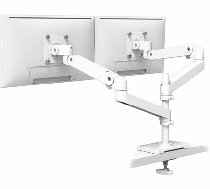 Main Image for Ergotron LX Pro Dual Stacking Arm, Grommet Mount (white)