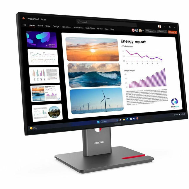 Main Image for Lenovo ThinkVision P24Q-40 24" Class WQHD LED Monitor - 16:9 - Raven Black
