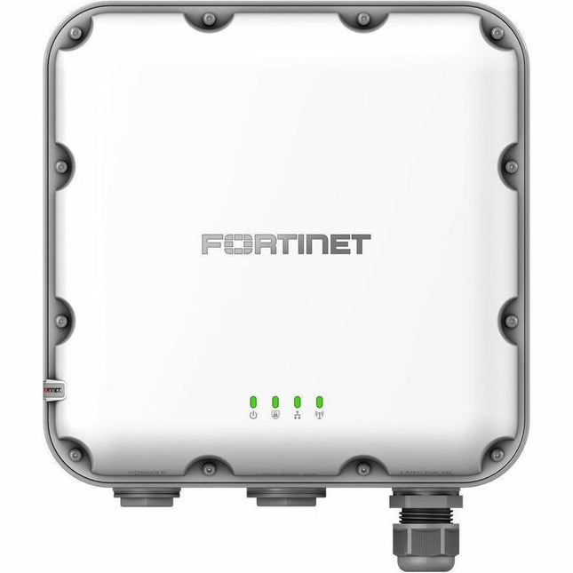 Main Image for Fortinet FortiAP FAP-244K Tri Band Wi-Fi 7 IEEE 802.11a/b/e/g/h/i/j/k/n/r/v/u/w/ac/ax/be/mc 9.32 Gbit/s Wireless Access Point - Outdoor - Yes - Yes