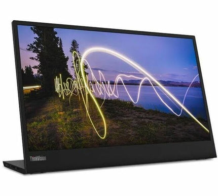 Main Image for Lenovo ThinkVision M15 16" Class Full HD LED Monitor - 16:9 - Raven Black