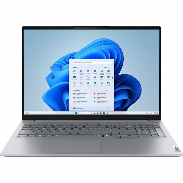 Main Image for Lenovo ThinkBook 16 G8 IAL 21SK00FEUS 16" Notebook - WUXGA - 60 Hz - Intel Core Ultra 5 1st Gen 135H - 16 GB - 512 GB SSD - English Keyboard - Arctic Gray