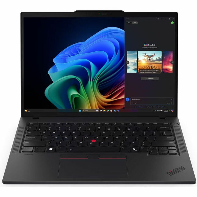 Main Image for Lenovo ThinkPad T14 Gen 6 21QG004XUS 14" Copilot+ PC Notebook - WUXGA - 60 Hz - Intel Core Ultra 5 2nd Gen 226V - 16 GB - 256 GB SSD - English Keyboard - Black