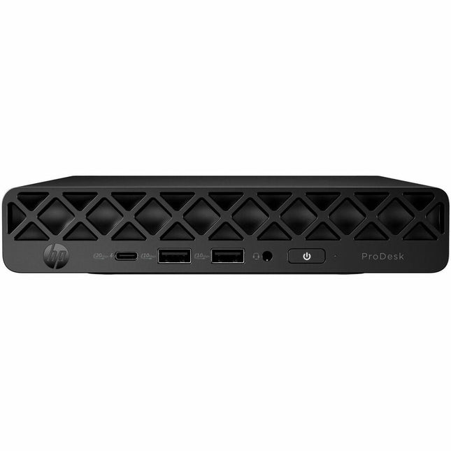 Main Image for HP ProDesk 4 G1i Desktop Computer - Intel Core Ultra 7 265T - vPro Technology - 16 GB - 256 GB PCI Express NVMe SSD - Mini PC - Jack Black
