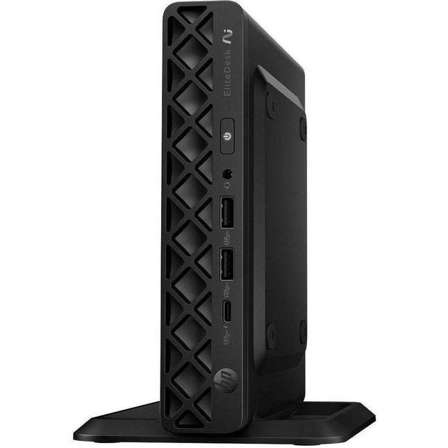 Main Image for HP EliteDesk 8 G1a Desktop Computer - AMD Ryzen AI 7 350 - 64 GB - 1 TB PCI Express NVMe SSD - Mini PC - Jack Black
