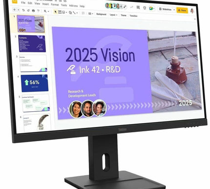 Main Image for Lenovo ThinkVision E27Q-40 27" Class WQHD LED Monitor - 16:9 - Raven Black