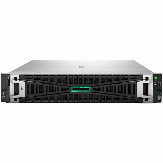 Main Image for HPE ProLiant DL380 Gen12 2U Rack Server - 1 x Intel Xeon 6505P 2.20 GHz - 64 GB RAM - 960 GB SSD - (2 x 480GB) SSD Configuration - Serial ATA/600, 12Gb/s SAS, NVMe Controller