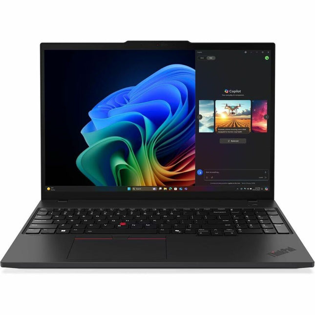 Main Image for Lenovo ThinkPad T16 Gen 4 21QQS1D400 16" Copilot+ PC Notebook - WUXGA - 60 Hz - AMD Ryzen AI 7 PRO Ryzen AI PRO 300 Series 350 - 16 GB - 512 GB SSD - English (US) Keyboard - Black