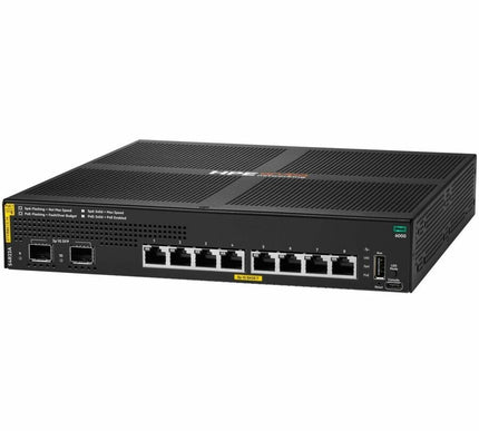 Main Image for Aruba CX 6000 8p 10M/100M/1G Class4 PoE 2p SFP 1G 67W Switch