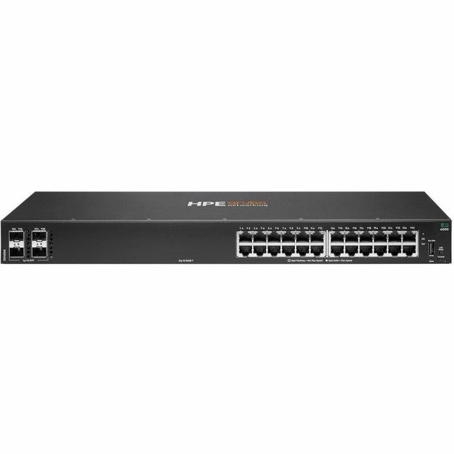 Main Image for Aruba CX 6000 24p 10M/100M/1G 4p SFP 1G Switch