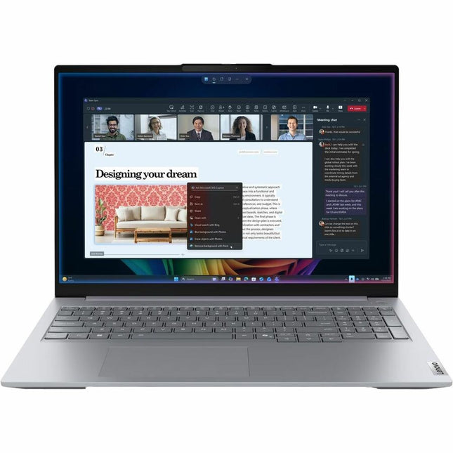 Main Image for Lenovo ThinkBook 16 G9 IPL 21UR0009US 16" Touchscreen Notebook - WUXGA - Intel Core Ultra 5 3rd Gen 325 - 16 GB - 512 GB PCI Express 4.0 SSD - English (US) Keyboard - Luna Gray