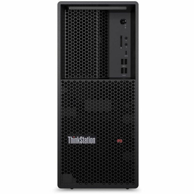Main Image for Lenovo ThinkStation P3 Gen 2 30HXS03V00 Workstation - Intel Core Ultra 7 265 - vPro Technology - 64 GB - 6 TB SSD - Tower - Black