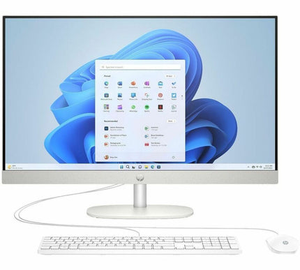 Main Image for HP 27-cr0000a 27-cr0160 All-in-One Computer - AMD Ryzen 5 7520U - 8 GB - 512 GB PCI Express NVMe SSD - 27" Full HD Touchscreen - Desktop - Shell White - Refurbished