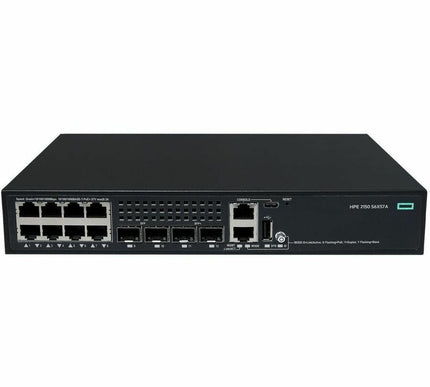 Main Image for HPE CW 2150 8p 10M/100M/1G PoE+ 2p SFP 1G 2p SFP+ 1G/10G 125W Switch