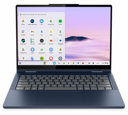 Main Image for Lenovo Chromebook Chrome 14ITN10 83LN0004US 14" Touchscreen Convertible 2 in 1 Chromebook - WUXGA - 60 Hz - Intel Core 3 N355 - 8 GB - 128 GB Flash Memory - English Keyboard - Cosmic Blue