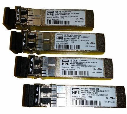 Main Image for HPE MSA 25Gb SFP28 Short Range 4-pack iSCSI Transceiver Bundle