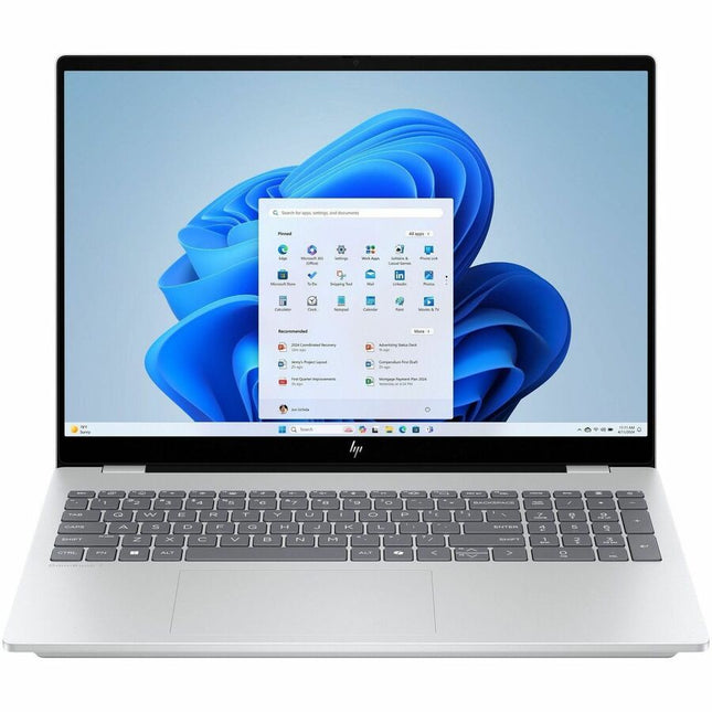 Main Image for HP OmniBook 7 16-ay0000 16-ay0087nr 16" Touchscreen Notebook - 2K - 120 Hz - Intel Core Ultra 7 Series 2 255H - 16 GB - 1 TB SSD - Glacier Silver Aluminum