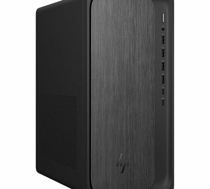 Main Image for HP OmniDesk M02-0000a M02-0095m Desktop Computer - AMD Ryzen 7 Ryzen 8000 Series 8700G - 16 GB - 2 TB PCI Express NVMe 4.0 SSD - Gray Wood, Jack Black - Refurbished