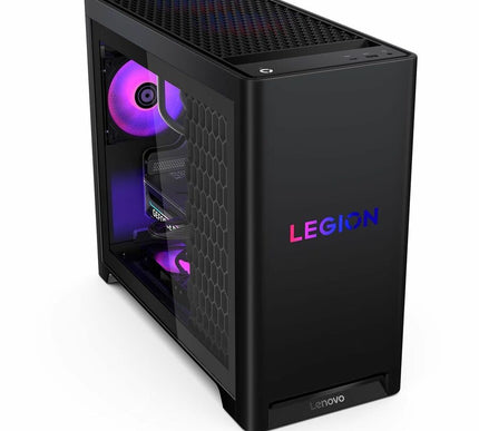 Main Image for Lenovo Legion T5 30IAS10 90Y9000HUS Desktop Computer - Intel Core Ultra 7 Series 2 270K PLUS - 32 GB - 1 TB PCI Express NVMe 4.0 x4 SSD - Tower - Eclipse Black