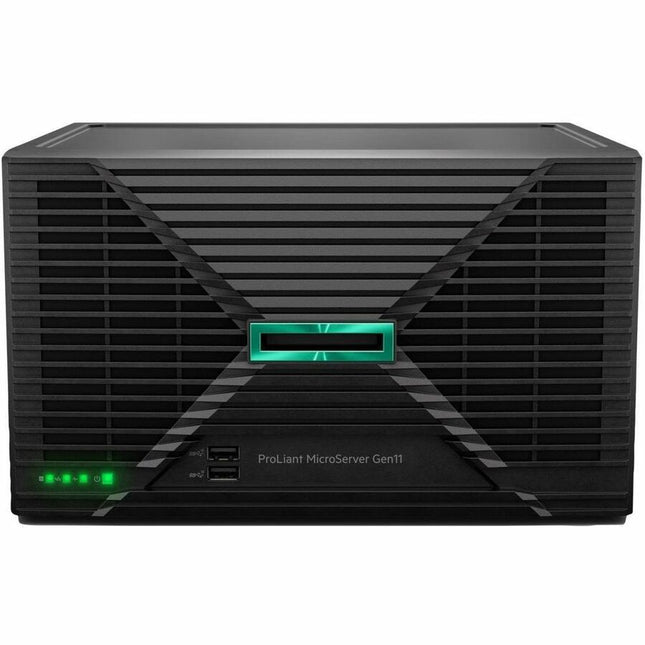 Main Image for HPE ProLiant MicroServer Gen11 Ultra Micro Tower Server - 1 x Intel Xeon 6337P 3.50 GHz - 32 GB RAM - 4 TB HDD - (1 x 4TB) HDD Configuration - Serial ATA/600 Controller