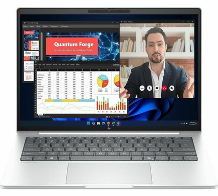 Main Image for HP EliteBook 8 G2i 14" Copilot+ PC Notebook - WUXGA - Intel Core Ultra 7 Series 3 355 - 16 GB - 512 GB SSD - English Keyboard - Glacier Silver Aluminum