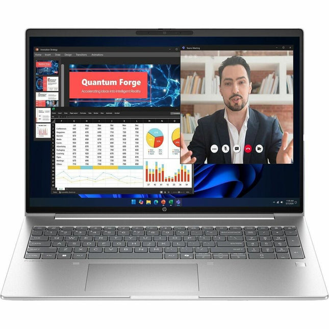 Main Image for HP ProBook 4 G2a 16" Touchscreen Copilot+ PC Notebook - WUXGA - AMD Ryzen AI 7 Ryzen AI 400 Series 445 - 16 GB - 512 GB SSD - English Keyboard - Pike Silver Aluminum