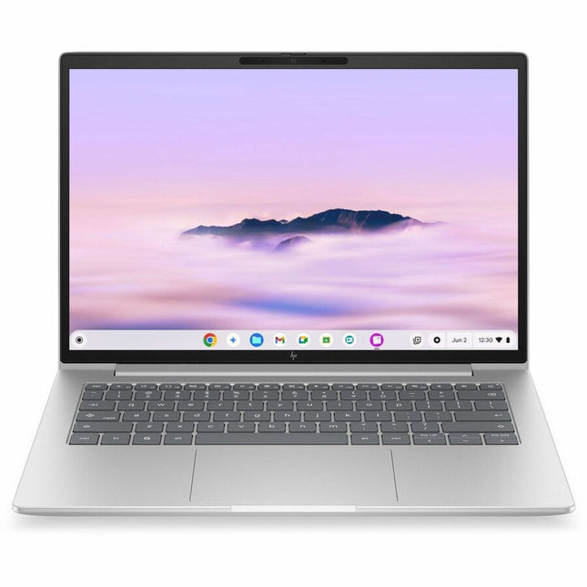 Main Image for HP Elite 6 G2i 14" Chromebook - WUXGA - Intel Core 5 Series 2 220U - 8 GB - 128 GB Flash Memory - English Keyboard - Pike Silver Aluminum