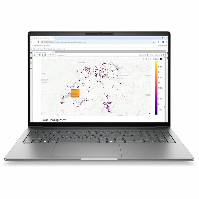 Main Image for HP ZBook 8 G2i 16" Copilot+ PC Mobile Workstation - WUXGA - 60 Hz - Intel Core Ultra 7 Series 3 356H - 16 GB - 512 GB SSD - English Keyboard - Meteor Silver Aluminum