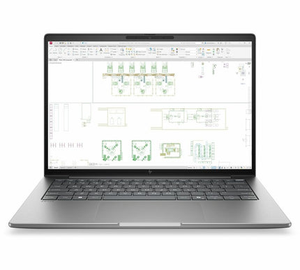 Main Image for HP ZBook 8 G2i 14" Touchscreen Copilot+ PC Mobile Workstation - WUXGA - Intel Core Ultra 7 Series 3 356H - 16 GB - 512 GB SSD - English Keyboard - Meteor Silver Aluminum