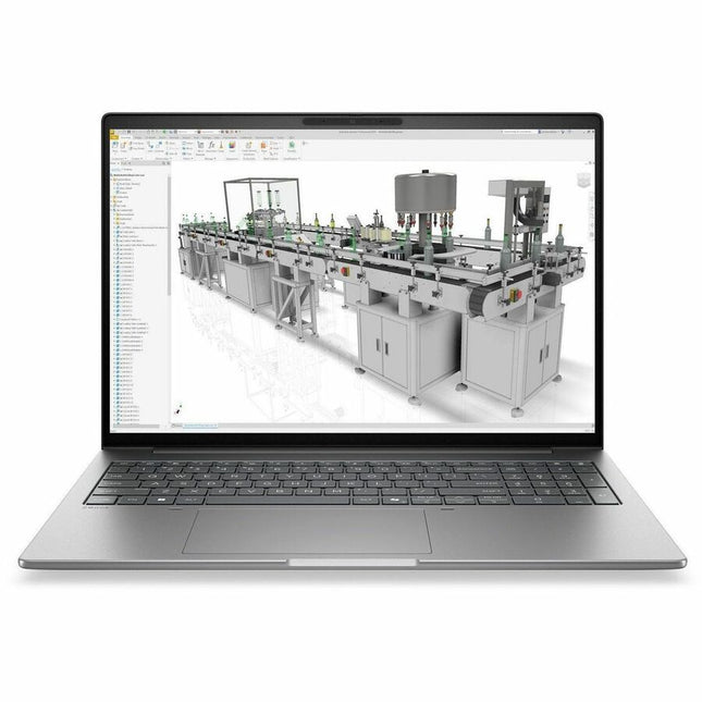 Main Image for HP ZBook 8 G2i 16" Touchscreen Copilot+ PC Mobile Workstation - WUXGA - 60 Hz - Intel Core Ultra 7 Series 3 366H - 16 GB - 512 GB SSD - Smart Card Reader - Meteor Silver Aluminum