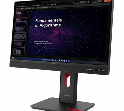 Main Image for Lenovo ThinkCentre TIO24 Gen6 24" Class Webcam Full HD LED Monitor - 16:9 - Eclipse Black