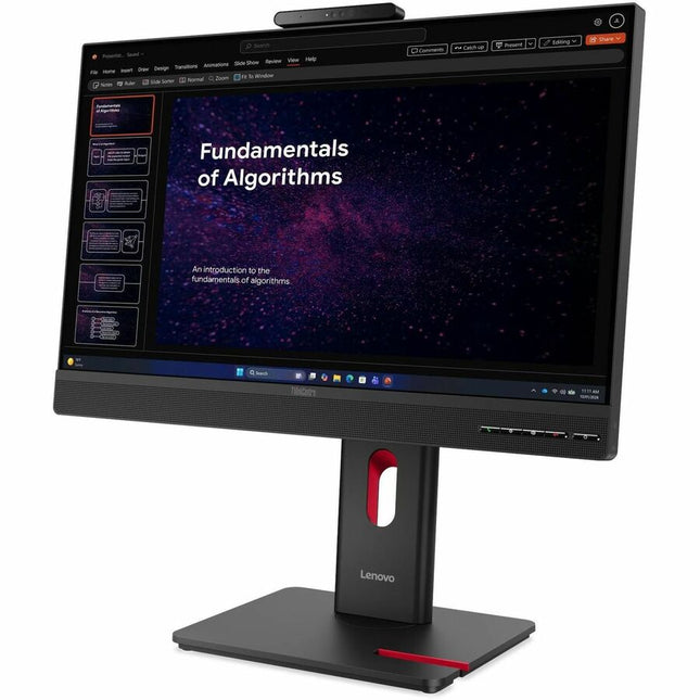 Main Image for Lenovo ThinkCentre TIO24 Gen6 24" Class Webcam Full HD LED Monitor - 16:9 - Eclipse Black