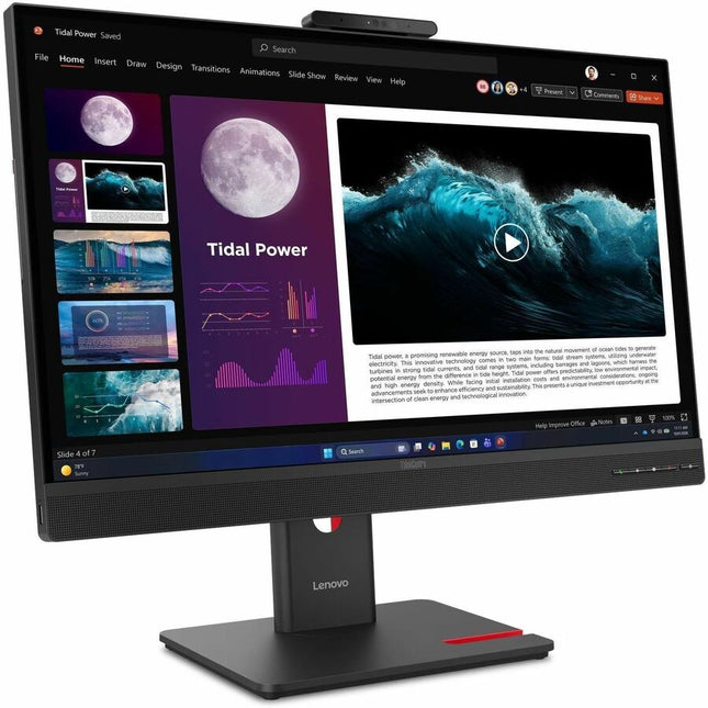 Main Image for Lenovo ThinkCentre TIO27 Gen6 27" Class Webcam WQHD LED Monitor - 16:9 - Eclipse Black