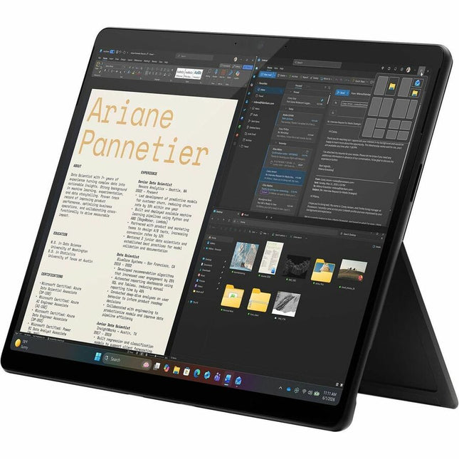 Main Image for Microsoft Surface Pro (12th Edition) Copilot+ PC Tablet - 13" - Qualcomm Snapdragon X2 Elite - 16 GB - 512 GB SSD - Black