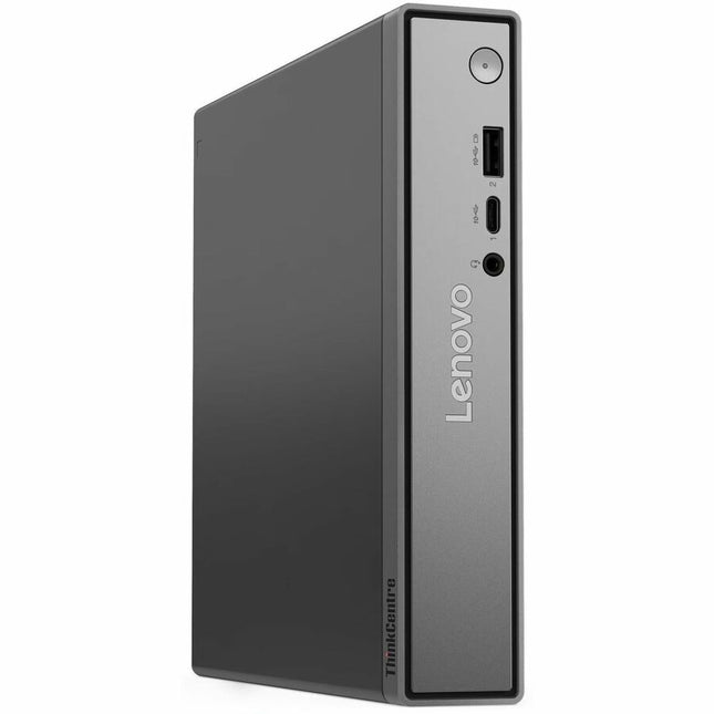 Main Image for Lenovo ThinkCentre neo 55q Gen 6 13GT001BUS Desktop Computer - AMD Ryzen AI 5 Ryzen AI 300 Series 330 - 16 GB - 256 GB PCI Express NVMe 4.0 x4 SSD - Tiny - Black
