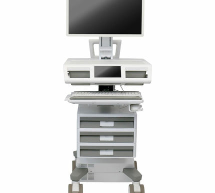 Main Image for Ergotron Mosaic LCD Cart with HD Riser, AC Power, Std 1x1x1 Drawers, US/CA/MX