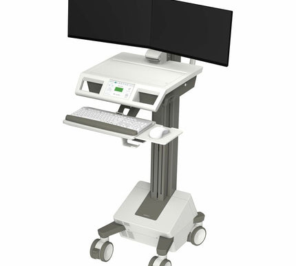 Main Image for Ergotron Mosaic Dual Side-by-Side Cart, DC Power, US/CA/MX