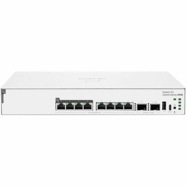 Main Image for HPE Instant On Switch 40p Gigabit CL4 8p SR2.5G CL6 PoE 4p SFP+ 600W 1940